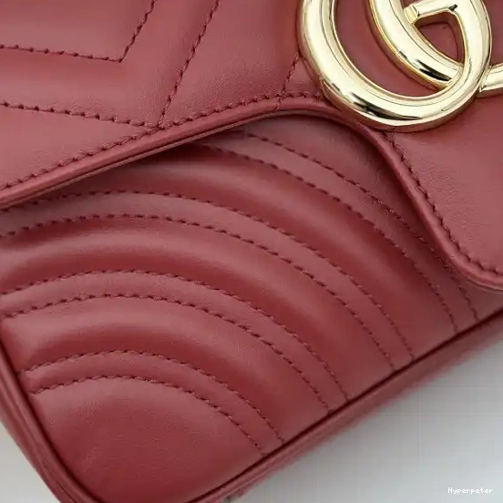 Hyperpeter bag-23*14*6CM GG MARMONT GUCCI 0526